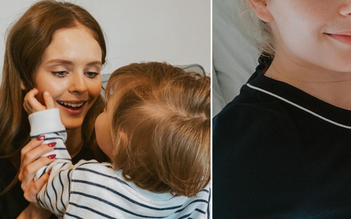 Olga Kalicka dopiero teraz pokazała zdjęcie po porodzie. Jej syn kończy dwa latka