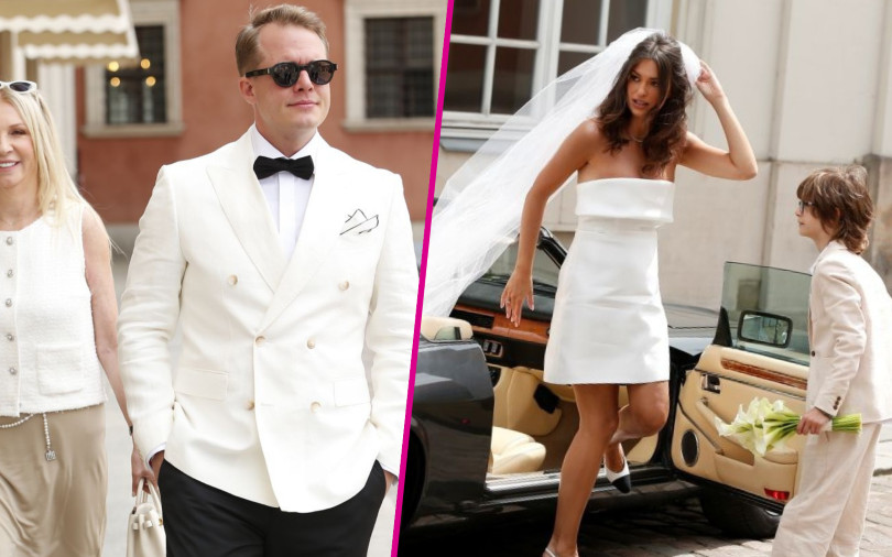 Syn Marioli Bojarskiej-Ferenc WZIĄŁ ŚLUB! Suknia panny młodej była wielkim zaskoczeniem! (FOTO)