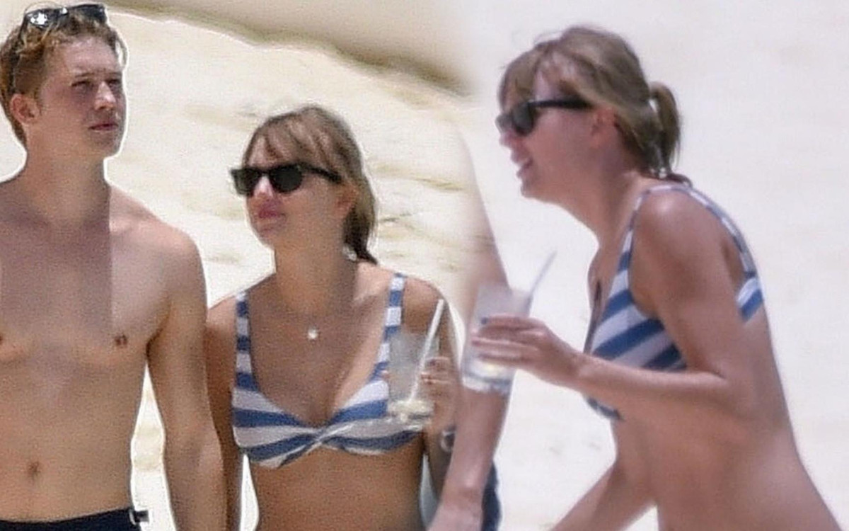 BRZUSZEK Taylor Swift na plaży – znów pojawią się plotki o CIĄŻY?