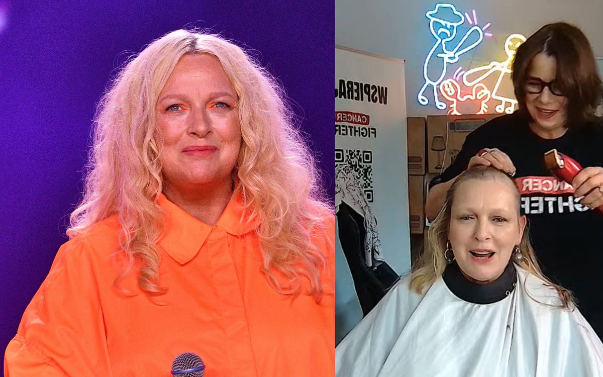 Katarzyna Nosowska ogoliła się dla Łatwoganga. Znów wygląda jak w latach 90.