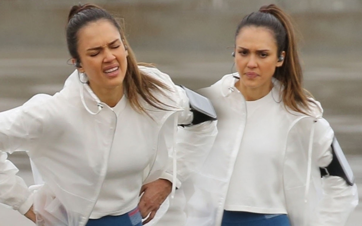 Jessica Alba w legginsach – urodziła troje dzieci, a forma nastolatki (ZDJĘCIA)