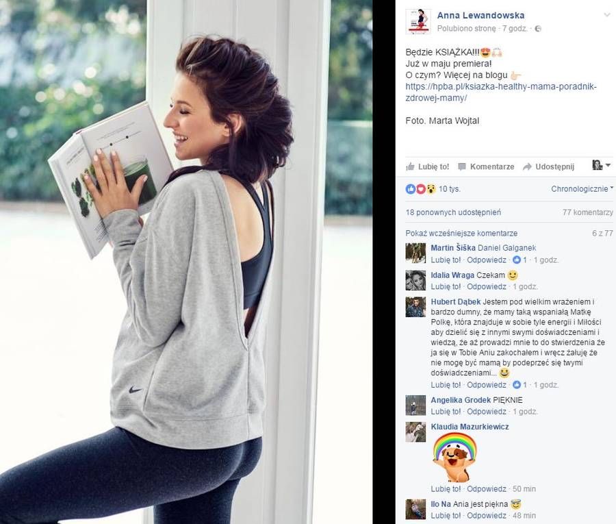 Fanki oszalały na punkcie NOWEJ fryzury Anny Lewandowskiej (ZDJĘCIE)