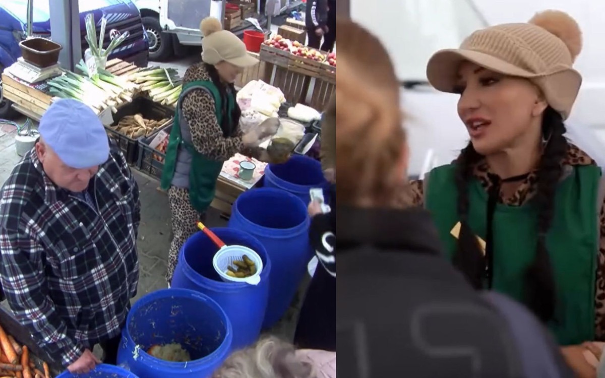 Steczkowska sprzedawała na targu. Klienci nie wierzyli w to, co widzą