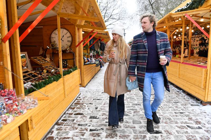 Milena Suszyńska i Karol Dziuba w świątecznej sesji. Duet idealny!