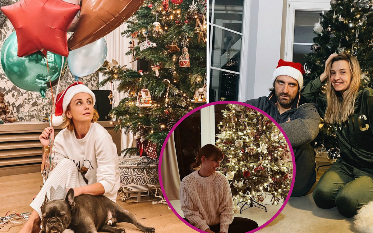 Jak wyglądają choinki gwiazd w tym roku? Joanna Przetakiewicz ZASZALAŁA najbardziej?