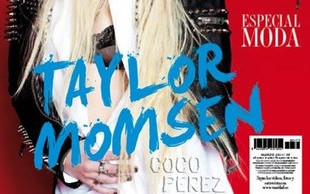 Taylor Momsen założyła różową sukienkę