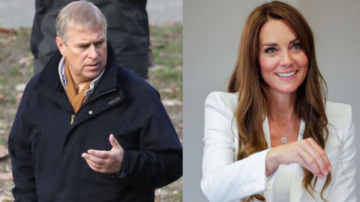 Książe Andrzej i Kate Middleton, fot. Forum