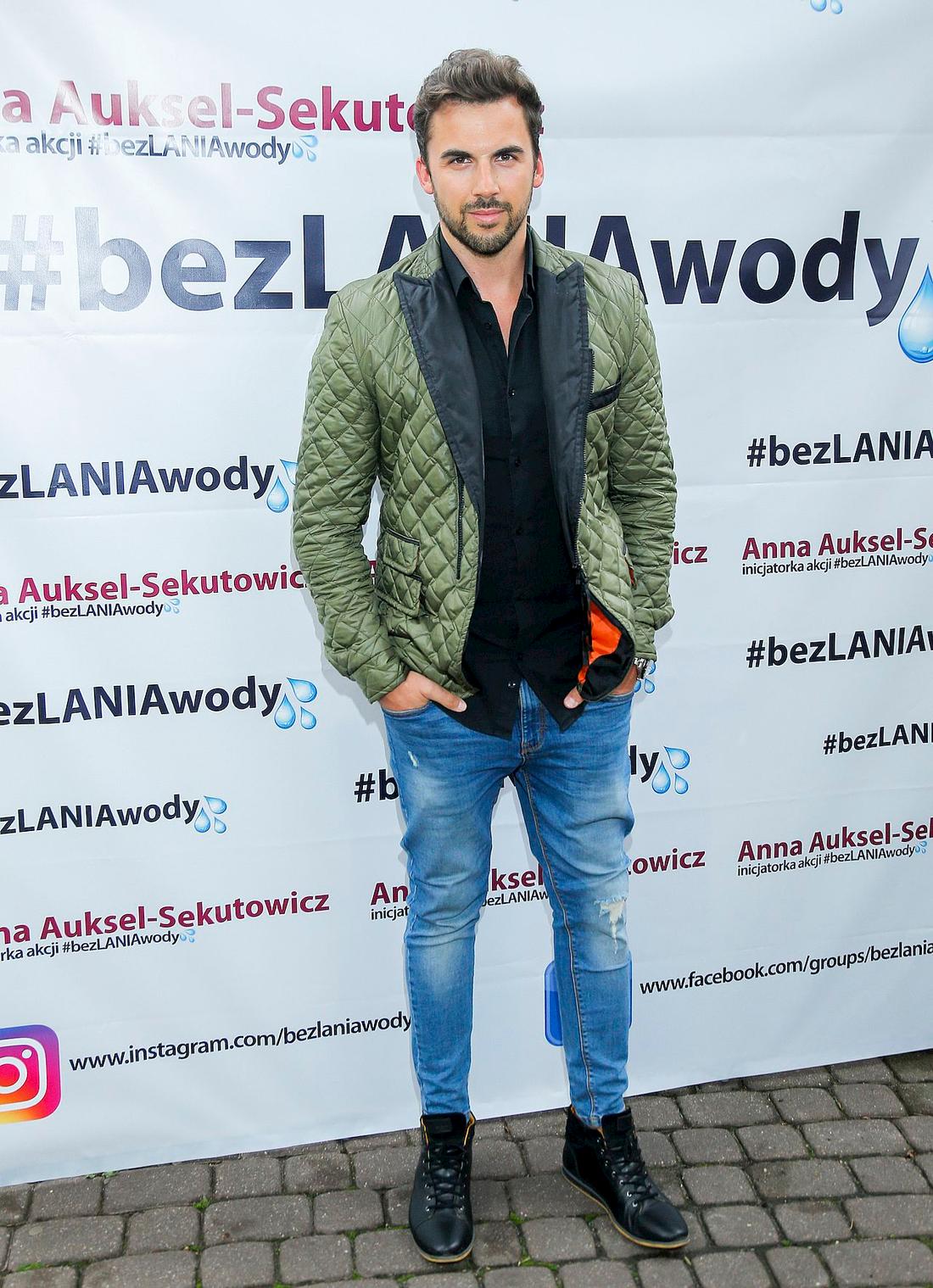 Jakub Kucner na konferencji #bezlaniawody