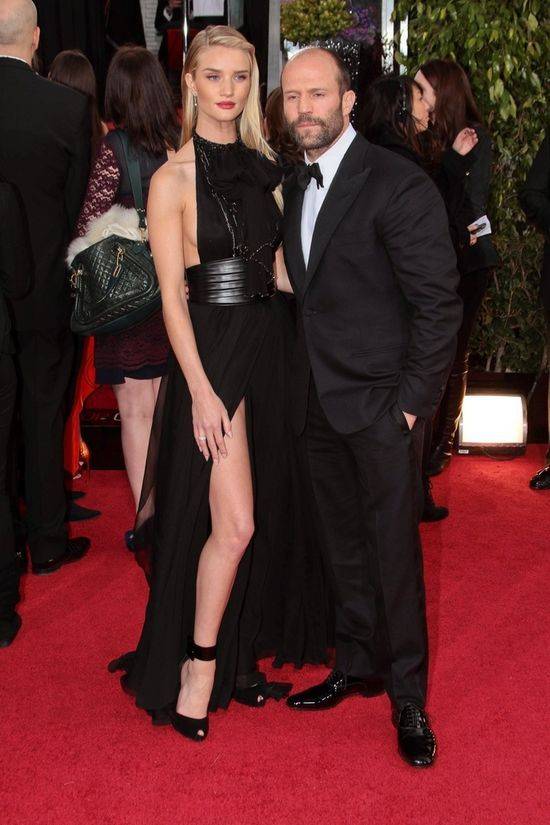 Rosie Huntington-Whiteley i Jason Statham razem