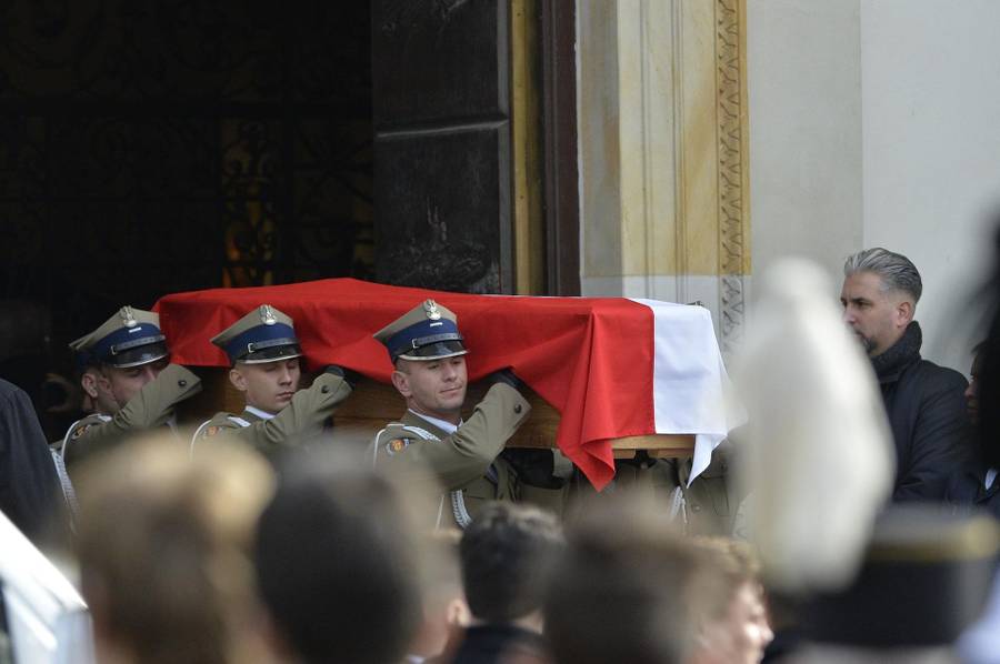 Pogrzeb Kornela Morawieckiego