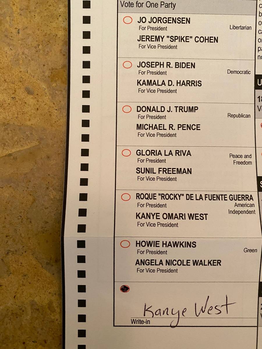 Kanye West walczy o prezydenturę, fot Twitter