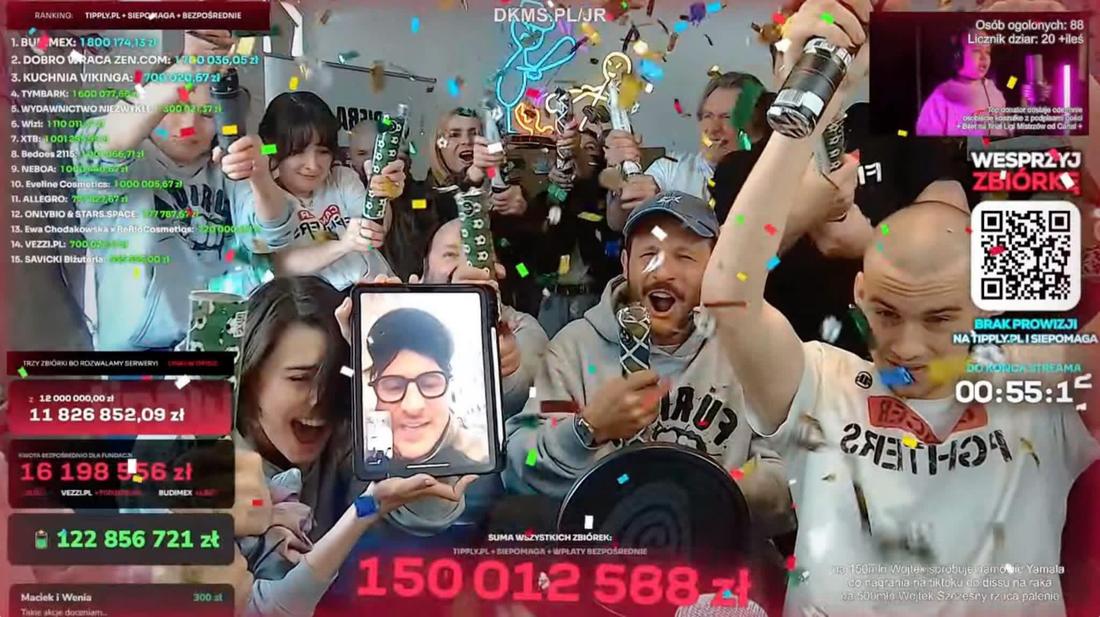 Stream Łatwogang, fot. Instagram