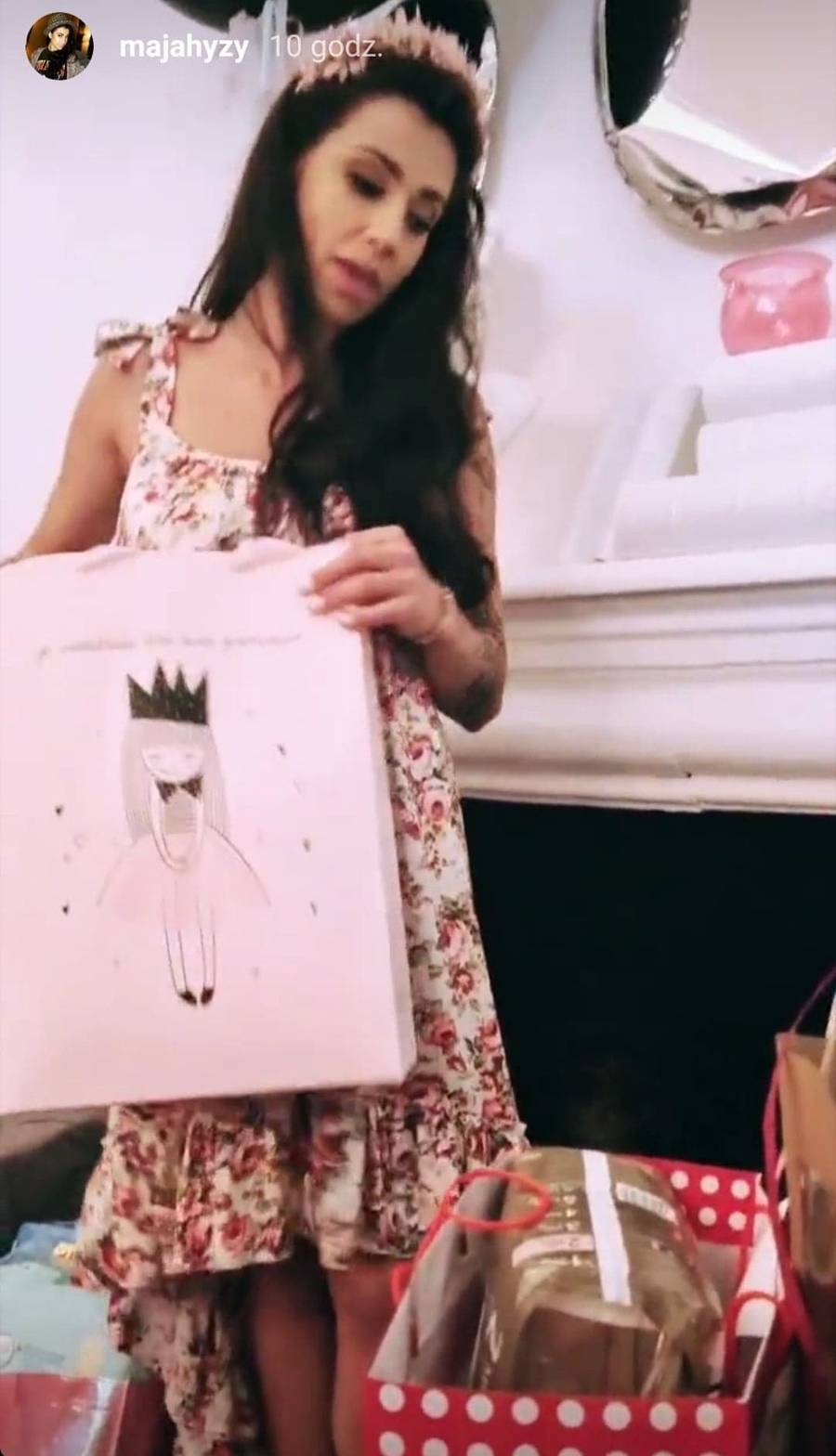 Maja Hyży już po baby shower