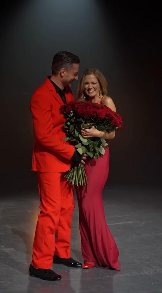 Agnieszka Kaczorowska przyjęła "zaręczyny" Marcina Rogacewicza, fot. Instagram