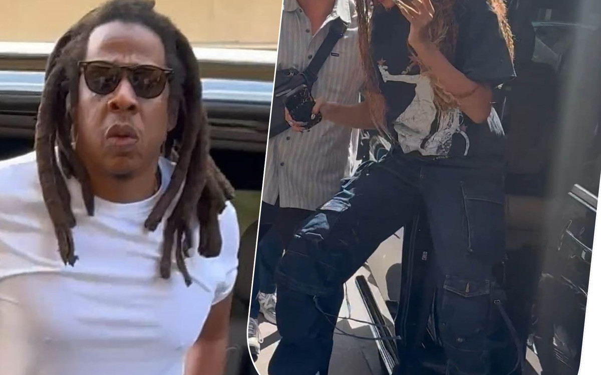 Blue Ivy wygląda identycznie jak mama! Przyłapana w Paryżu z tatą