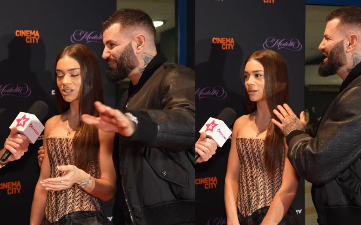 Tylko u nas! “Lepiej nic nie mów”. Gola ucisza Sofi w czasie wywiadu