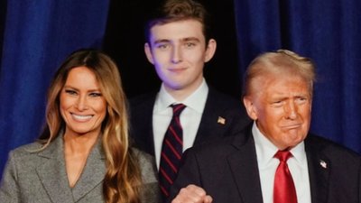 Barron Trump po raz pierwszy zauważony na kampusie Uniwersytetu Nowojorskiego