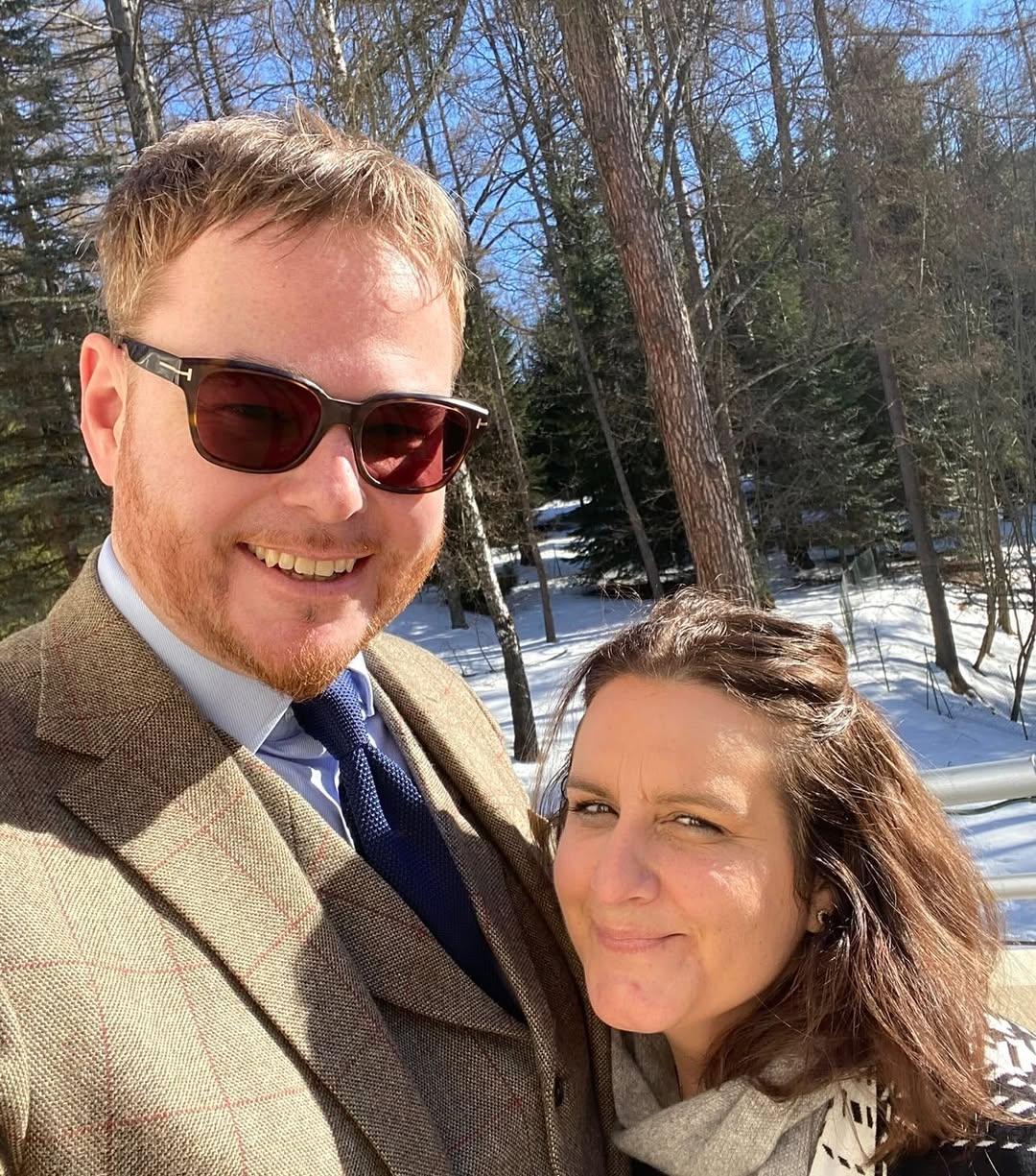 Helena Lubomirska-Lanckorońska, Jan Lubomirski-Lanckoroński, fot. AKPA.