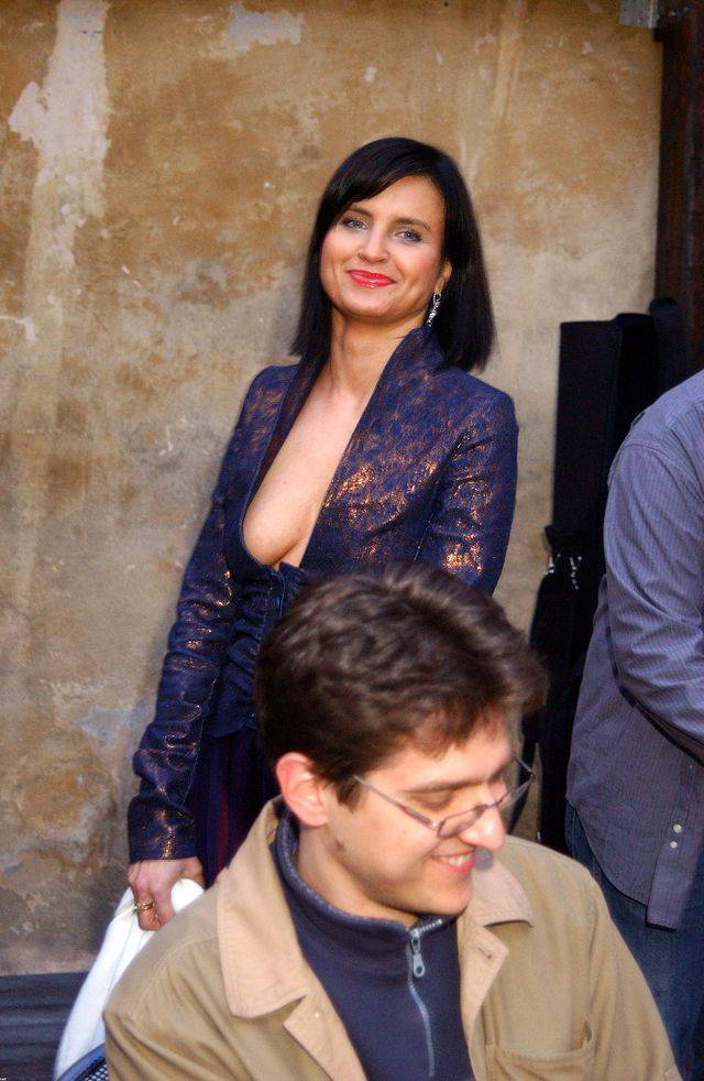 Joanna Horodyńska na starszych zdjęciach