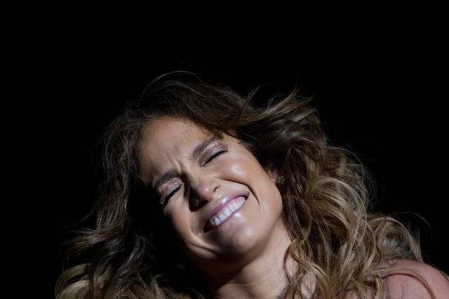 Jennifer Lopez na scenie w Szanghaju