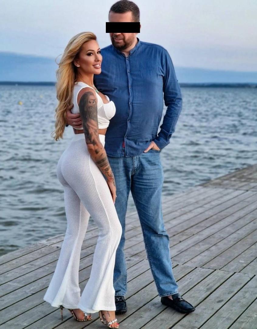 Sylwia Peretii z mężem/fot. Instagram