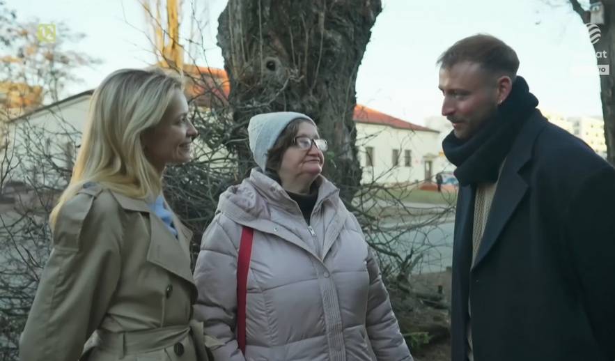 Paulina Gałązka, Michał Bartkiewicz, Eugenia Gałązka, fot. PolsatBoxGo