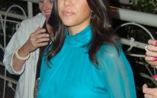 Kourtney Kardashian nie boi się, że przytyje