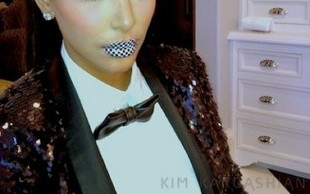 Kim Kardashian wypróbowała Violent Lips (FOTO)