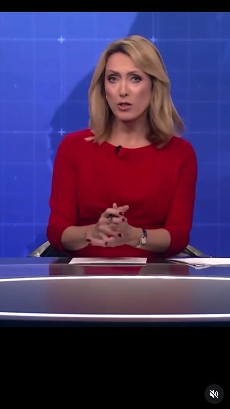 Anna Kalczyńska żegna się z TVP, fot. Instagram