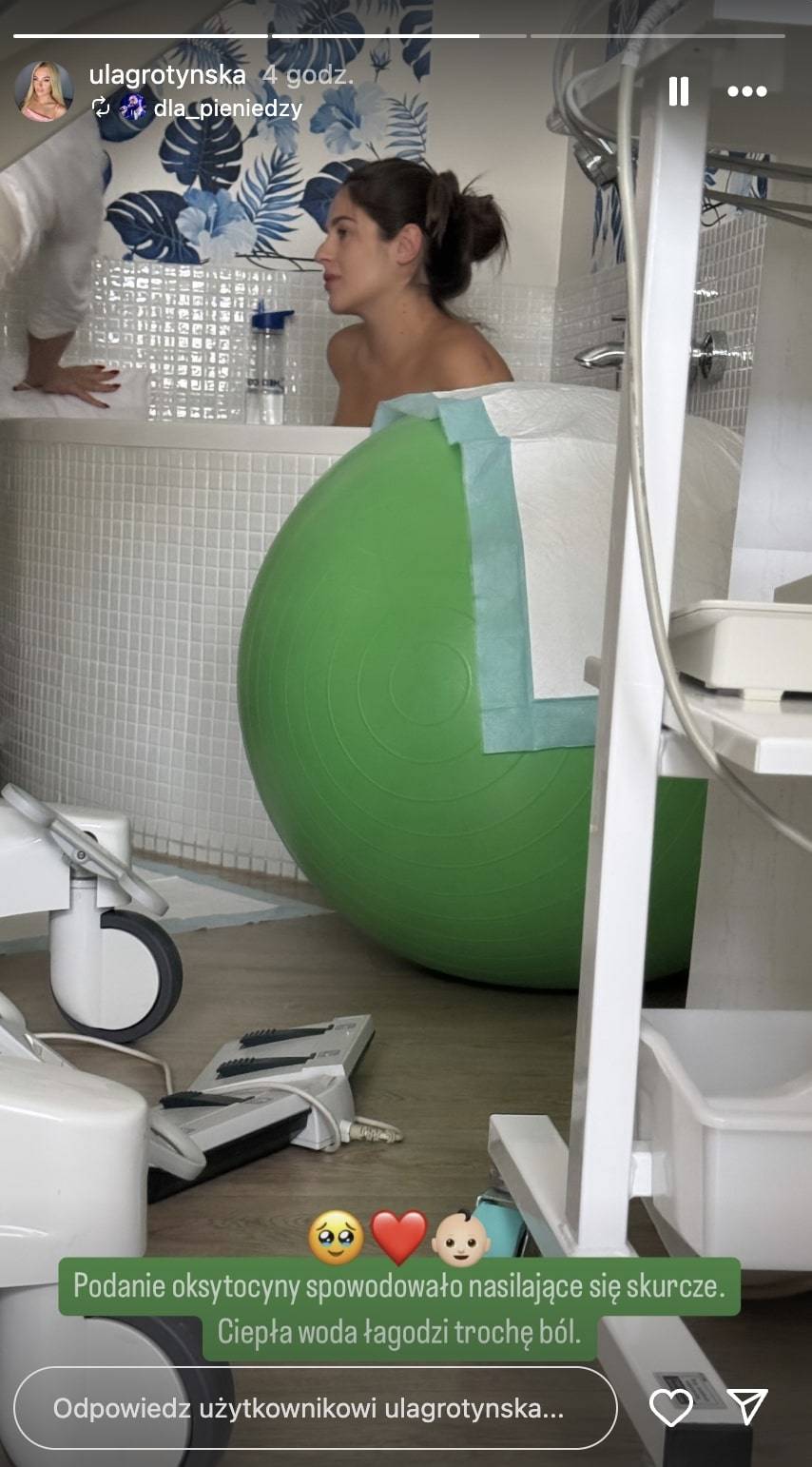 Ula Grotyńska po ciężkim porodzie powitała SYNKA! “Bóle były wręcz nie do opisania” (FOTO)