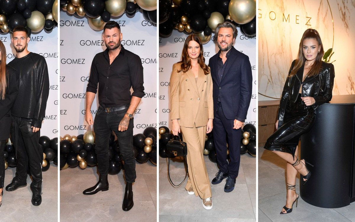 Pokaz mody GOMEZ. Jessica Ziółek debiutuje z narzeczonym na ściance, Monika Richardson z synem