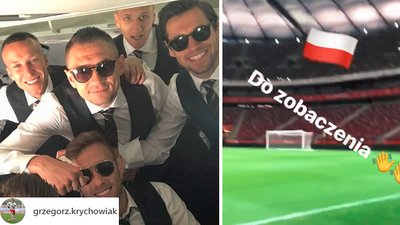 Polscy piłkarze wylecieli do Rosji! Zobaczcie, jak bawią się przed Mundialem
