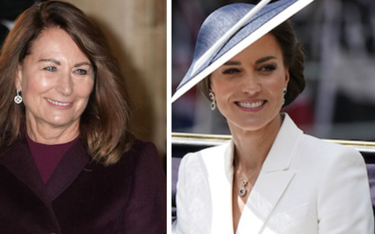 Matka księżnej Kate w tej samej sukience, co ona przed rokiem. Która wypadła lepiej?