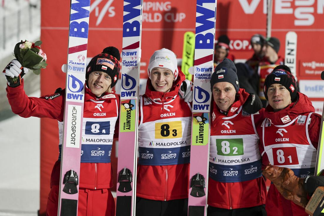 Polscy skoczkowie, fot. AKPA