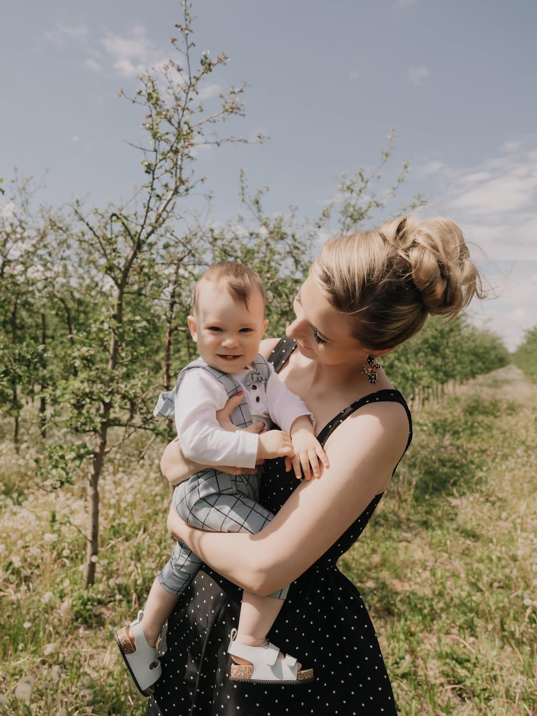 Faustyna Martyniuk z synkiem/fot. Instagram/faustynaaj