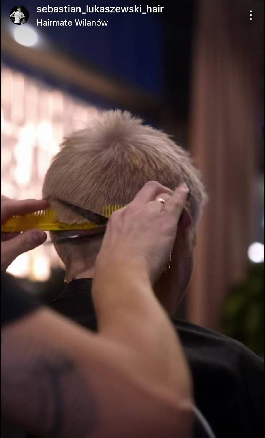 Blanka Lipińska metamorfoza włosów fot. Instagram/blanka_lipinska