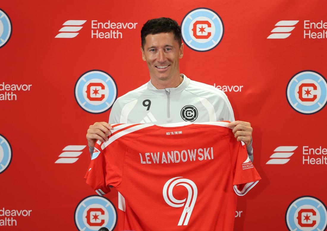 Robert Lewandowski, fot. Forum