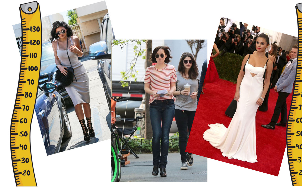 Ile wzrostu mają gwiazdy?