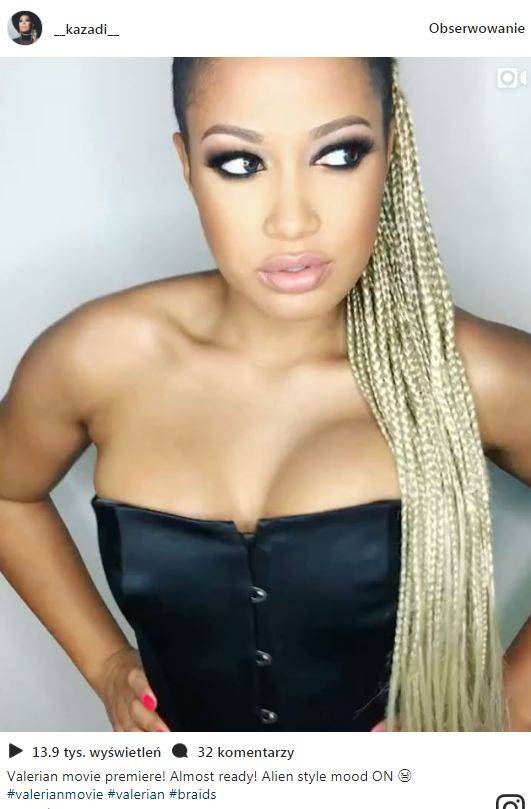 Czy Twój biust to potrafi? Zobacz, co ze swoim wyczynia Patrycja Kazadi!