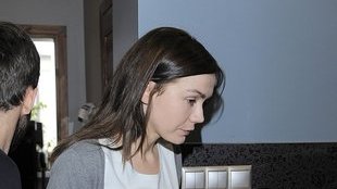 Olga Bołądź na planie filmu Prosto z nieba (FOTO)