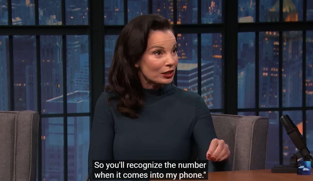 Fran Drescher/ YouTube/Late Night with Seth Meyers