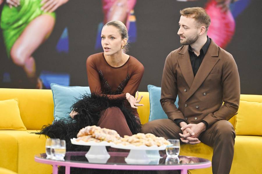 Niedzielny poranek z “Halo Tu Polsat”! Daniel Olbrychski z żoną, roztańczeni Hanna Żudziewicz i Jacek Jeschke (FOTO)