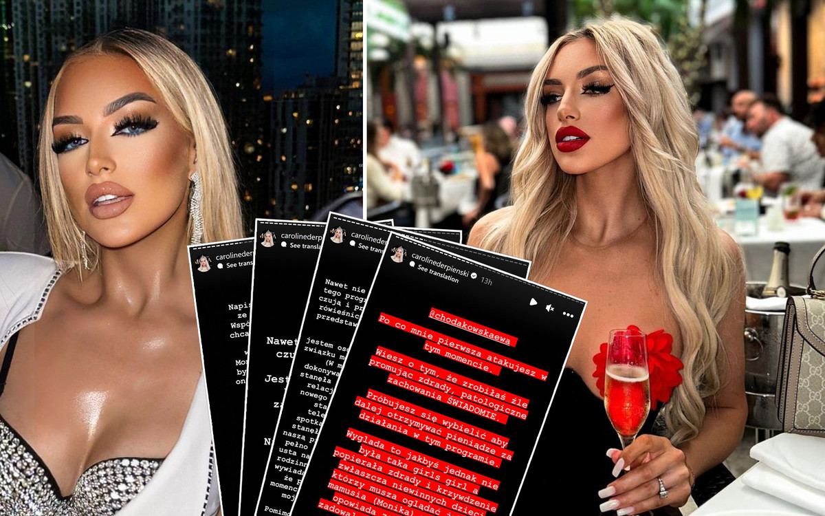 Caroline Derpieński broni się po aferze! “Napisałam do tego CHŁOPACZKA ZE WSI, wyciągnęłam rękę”