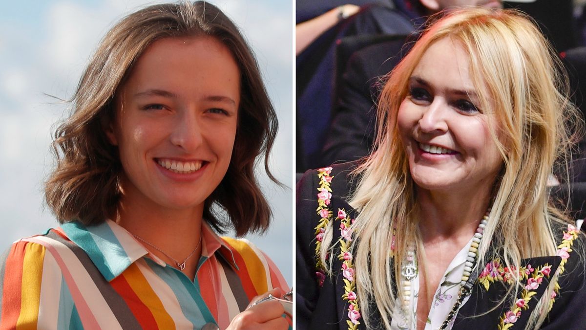 Iga Świątek, Monika Olejnik/fot. Forum/AKPA