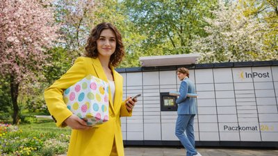 Wielkanocna paczka dla bliskich – nadanie paczki przez Paczkomat® krok po kroku
