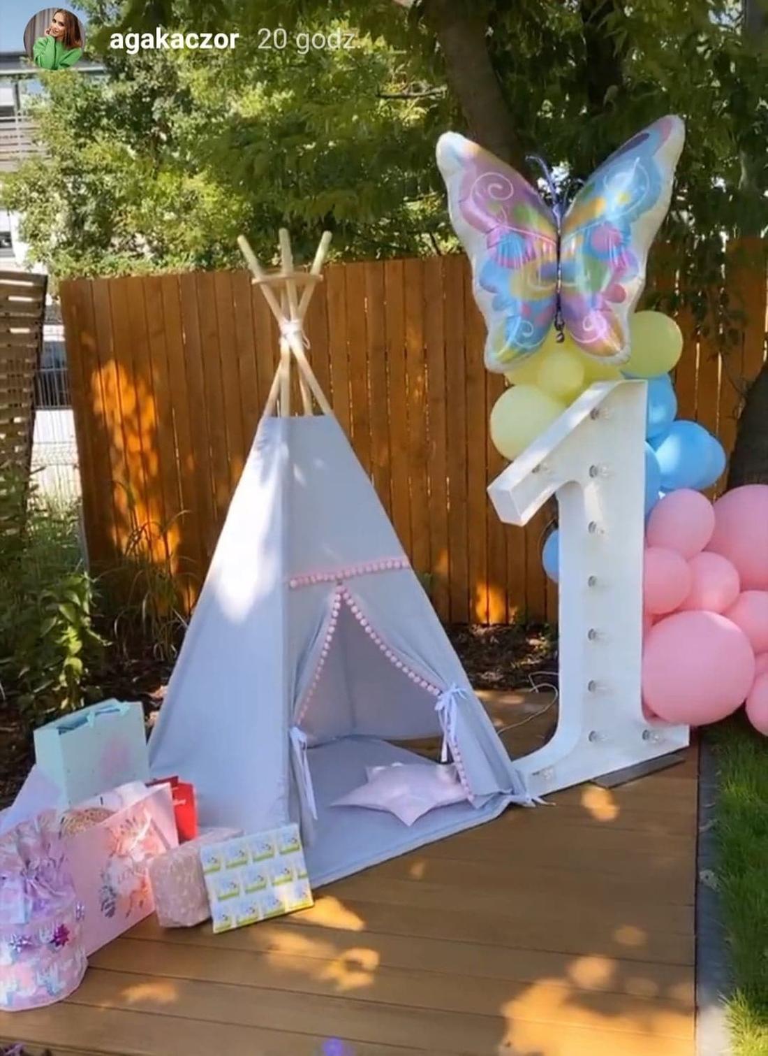 Urodziny córki Agnieszki Kaczorowskiej