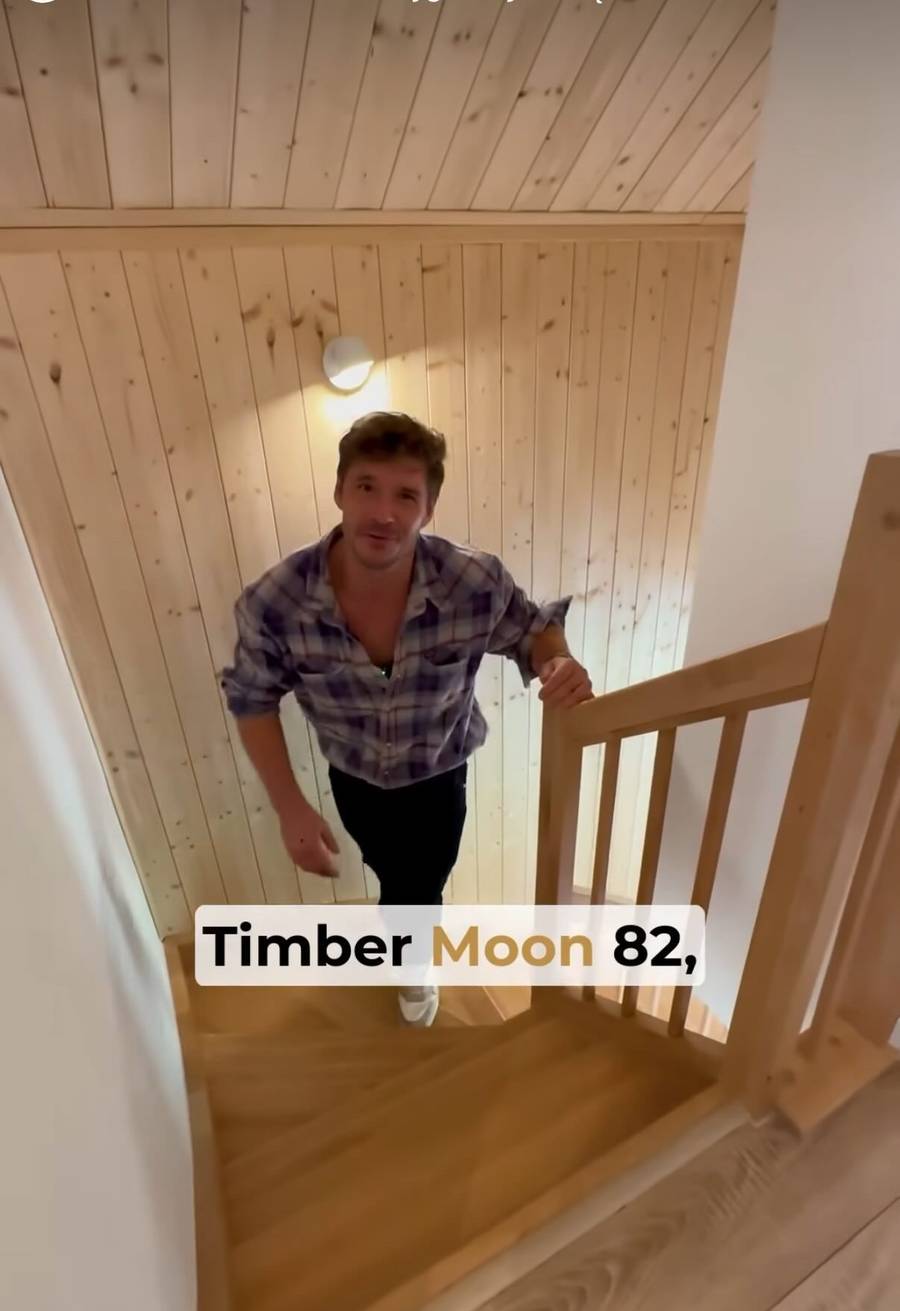 Mikołaj Roznerski dom/fot. Instagram/timbermoon.eu