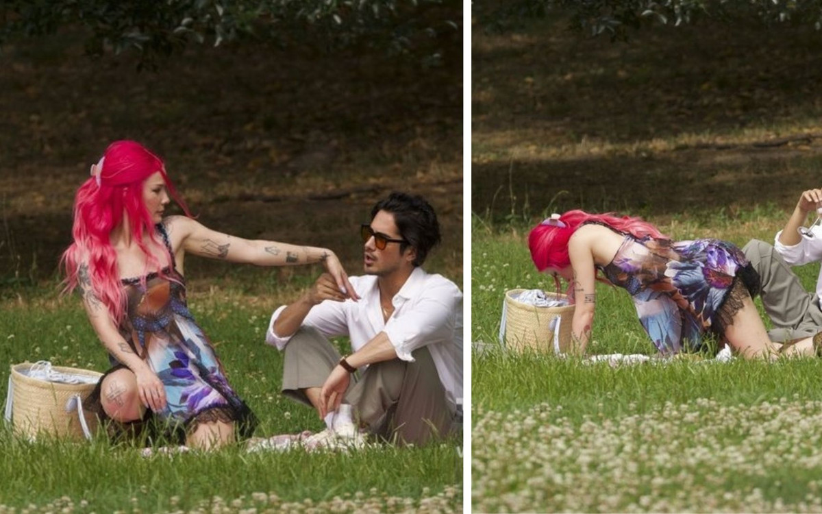 Halsey zaręczona? Na pikniku ponętnie wypinała się przed Avanem, pokazała też pierścionek! (FOTO)