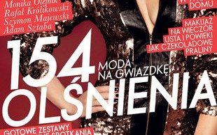 Seksowny dekolt Kingi Rusin na okładce Elle (FOTO)