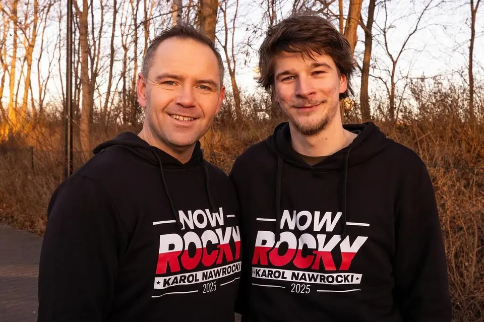 Karol Nawrocki, Daniel Nawrocki, fot. Instagram.